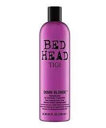Tigi Bed Head Dumb Blonde Reconstructor For Chemically Treated Hair Conditioner - 750mL