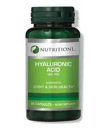 NUTRITIONL Hyaluronic Acid Capsules - 30 Pieces