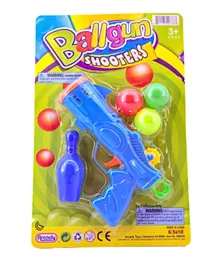 Artoy Toy Blaster Ball Gun Play Set On Blister Card Pack of 1 - Assorted Colors
