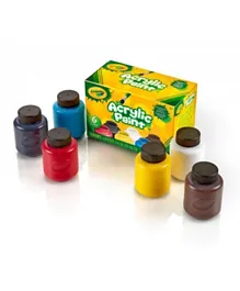 Crayola Acrylic Paint Set Multicolor - Pack of 6