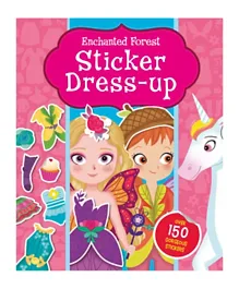 Enchanted Forest Sticker Dress Up - English
