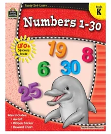 Teacher Created Resource Ready Set Learn Numbers 1-30 - 64 Pages