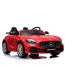 Mercedes Benz GTR 2S Licensed Battery Operated Ride On with Remote Control - Red