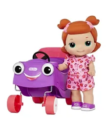 Little Tikes Lilly & Cozy Coupe Doll and Toy Car - 35.56 cm