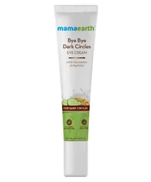 Mamaearth Bye Bye Dark Circles Under Eye Cream with Cucumber & Peptides - 20ml