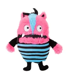 PMS Worry Monster Clip-On Rabbit Fur Soft Plush Toy - 15cm