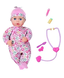 Baby Annabell Milly Doll With Accessories Pink - Height 43 cm
