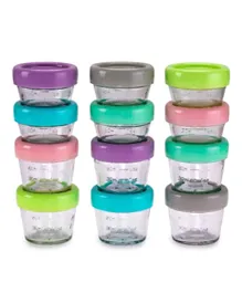 Melii Glass Food Container - 12 Pieces