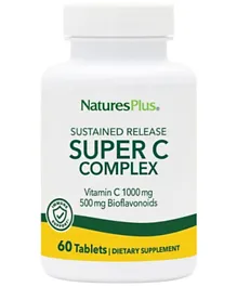 NATURES PLUS Super C Complex Sustained Release Tablets - 60 Pieces