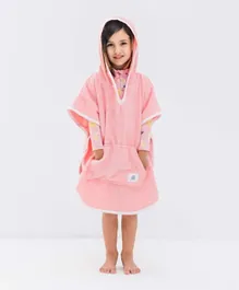 Badawii Kids  Poncho Towel - Summer Pink