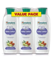 Himalaya Baby Lotion Pack of 3 - 400mL Each