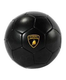 Lamborghini PVC Soccer Ball Size 5 - Black