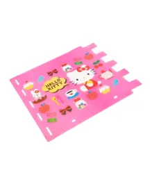 Hello Kitty Folding Waste Basket Pink - Medium