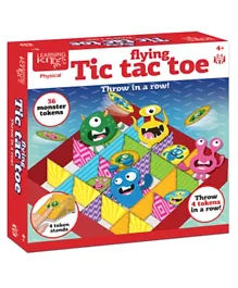 Learning KitDS Flying Tic Tac Toe with 36 Monster Tokens - Multicolor
