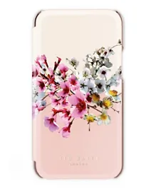 Ted Baker Iphone 14 Pro Max Mirror Folio Case Jasmine - Pink