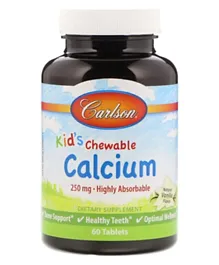 Carlson For Kids Calcium Chew - 60 Tablets