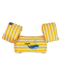 حاملة السباحة سويم إيسنشالز بادل جامبر - حوت أصفر وأبيض