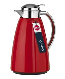 Emsa Campo Quick Tip Vacuum Flask - Red, 1L