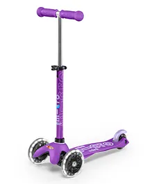 Micro Mini Deluxe LED Scooter - Purple