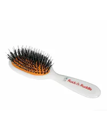 Rock & Ruddle Miss Daisy Union Jack Small Hairbrush - White