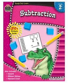 Teacher Created Resource Grade 2 Ready Set Learn Subtraction - 64 Pages