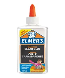 Elmers Liquid Glue Clear 147mL - Assorted