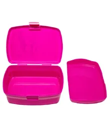 Barbie Lunch Box with Tray - Pink