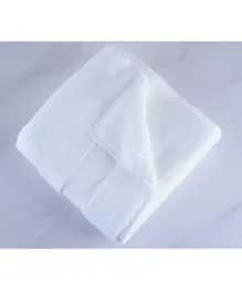 PAN Home Tiffany Zero Twist Bath Towel - White