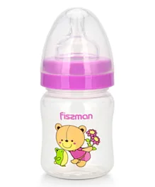 Fissman Plastic Baby Feeding Bottle With Wide Neck - 120mL
