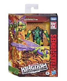 Transformers Toys Generations War for Cybertron: Kingdom Deluxe WFC-K34 Waspinator Action Figure - 14cm
