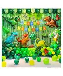 Brain Giggles Dinosaur Theme Birthday Decoration Kit - 89 Pieces