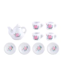 Power Joy Everyday Porcelain Tea Set - 9 Pieces
