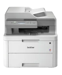 Brother All in One Color Laser Printer DCP L3551CDW - White