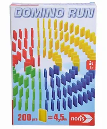 Noris Domino Run 200 Bricks - Multicolor