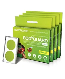 Bodyguard Premium Natural Anti Mosquito Repellent Patches - 120 Pieces