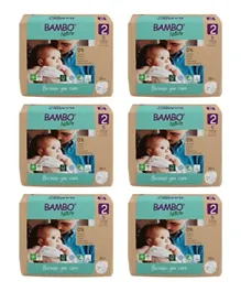 Bambo Nature Paper Bag Eco-Friendly Diapers  Size 2  -  180 Diapers