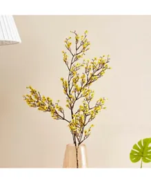 زهور الياسمين الشتوي الاصطناعية ليدا من هوم بوكس - أصفر