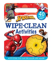 Marvel Spider-Man Wipe-Clean Activities - English
