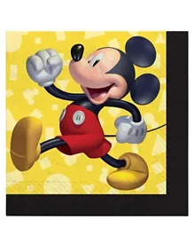 Party Centre Disney Mickey Mouse Forever Beverage Tissues - 16 Pieces