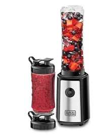 Black and Decker 4-in-1 Blender and Smoothie Maker 500mL 300W SBX300-B5 - Black/Silver