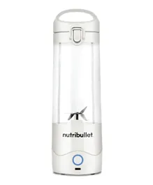 Nutribullet Portable Blender with Handled Sip Lid 475mL 100W NB-PB475W - Off White