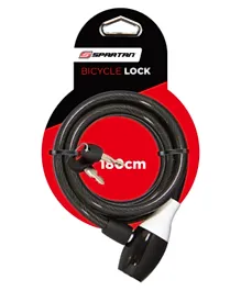Spartan Cable Lock Silver  - 180cm