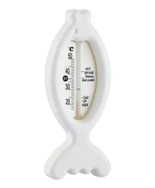 Babyjem Baby Bath and Room Thermometer - White