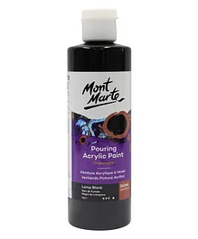 Mont Marte Pouring Acrylic Paint Lamp Black - 240ml