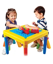 Playgo My Table with Chair Construction Set - 17 Pieces