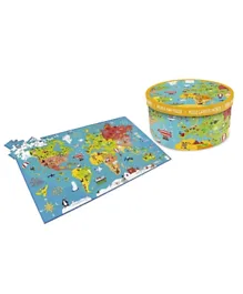Scratch Europe World Map  Puzzle - 150 Pieces