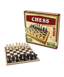 لعبة الشطرنج الخشبية ستار - لعبتان