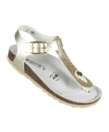 Biochic Thong Backstrap Sandals  012-420 831M - Gold