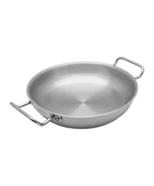 Chefset Stainless Steel Fry Pan With Side Handle - 24 cm