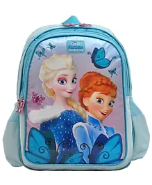 Disney Frozen Elegancy Backpack Blue - 16 inches